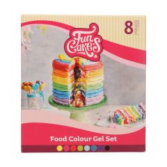FunCakes de Gel de Tinte Comestible Set /8