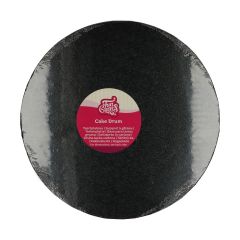 FunCakes Cake Drum Rond Ø30,5cm -Black-
