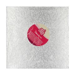 FunCakes Cake Drum Square 27,5 cm - Silver