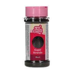 FunCakes Sugar Strands noir 80 g