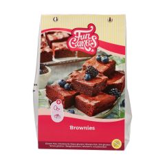 FunCakes Mix per Brownies, Senza Glutine 500 g