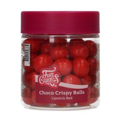 FunCakes Choco Crispy Balls - Pearl Red 130g