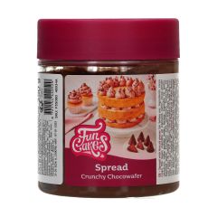 Pâte à tartiner FunCakes - Gaufrettes au chocolat croustillantes 250 g