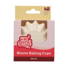 FunCakes Bloom Backförmchen - Weiß pk/48