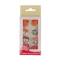 FunCakes Sugar Decorations Animaux de la forêt Set/8