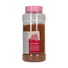 FunCakes Soft Pearls 5mm Bronze Gold 500 g