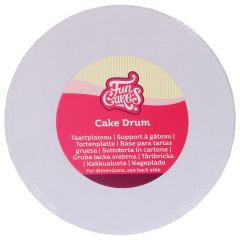 FunCakes Cake Drum Round White Ø 17,5 cm
