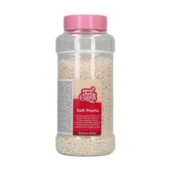 FunCakes Soft Pearls 5mm White 500g