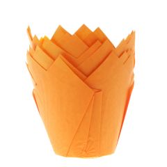 House of Marie Pirottini Muffin Tulipano Arancione conf/36