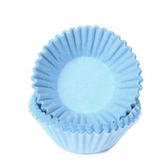 House of Marie Tazze da Forno Cioccolato blu pastello pk/100