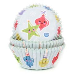 House of Marie Coppette da forno Natale Baubles pk/50