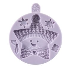 Karen Davies Siliconen Mould - Star Snowman