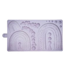 Karen Davies Silicone Mould - Macrame Rainbow