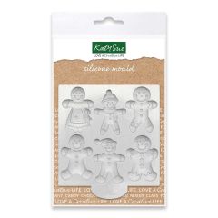 Katy Sue Moule en Silicone Gingerbread People