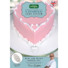 Katy Sue Mould Cake System Mini and Micro Border Set
