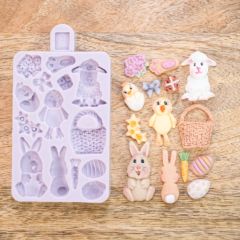Karen Davies Silicone Mould - Miniature Easter