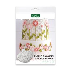 Katy Sue Silikonform - Stoffblumen und Fancy Blätter