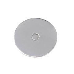 LOYAL Piatto Sottotorta Traforato Rotondo - Argento 10cm pk/10 