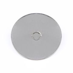 LOYAL Piatto Sottotorta Traforato Rotondo - Argento 12,5cm pk/10 