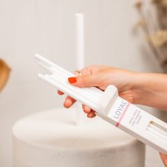 YAYODS 100 Tasselli Portanti Per Torte A Più Piani - Bastoncini Di Supporto In Plastica PP, Riutilizzabili, Lunghezza 30 Cm, Diametro 1,2 Cm