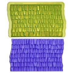 Marvelous Molds Silicone Mold - Romantic Ruffle Simpress