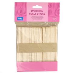 PME bastoncini di legno Lolly pk/50