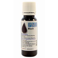 PME Natural Food Colour - Black - 25g
