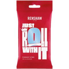 Renshaw Fondant Icing Baby Blue 250g