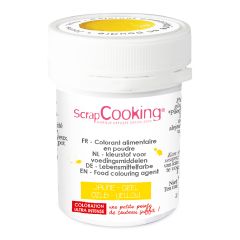 ScrapCooking Artificial Powder Food Colour 5g Yellow