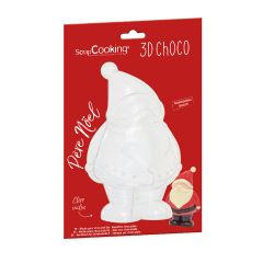 Scrapcooking Stampo per cioccolato 3D Babbo Natale