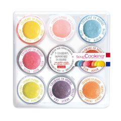 ScrapCooking Colorante en Polvo para Alimentos Set/9