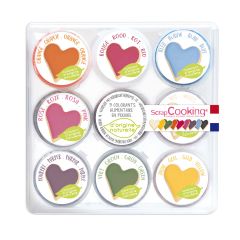 ScrapCooking colorante natural en polvo para alimentos Set/9