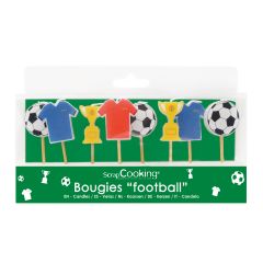 ScrapCooking Candele Set calcio/ 8