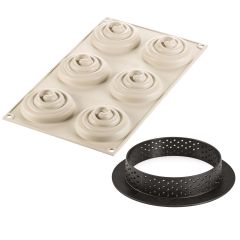 Silikomart Set Mini Tarte Twist