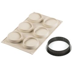 Silikomart Kit Moule Mini Tarte Glam