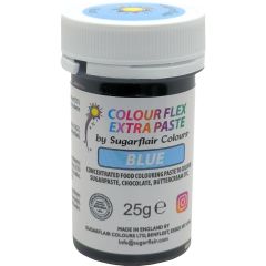 Sugarflair Colourflex Extra Pasta Blu - 25g