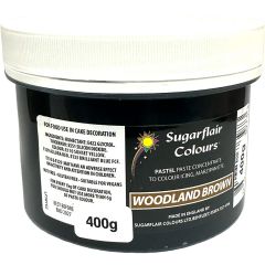 Sugarflair Paste Colour WOODLAND BROWN 400 g
