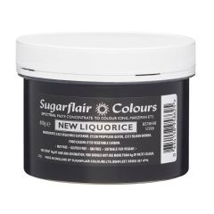 Sugarflair Pastenfarbe LIQUORICE 400g