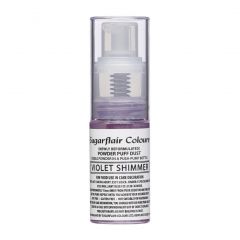 Sugarflair Pumpspray Pulver Puff Dust -Violett Schimmer-