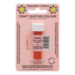 Sugarflair Craft Dusting Colour Coral 7g