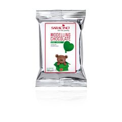 Saracino Chocolate para modelar - Verde 250g