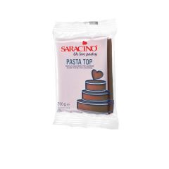 Saracino Top Sugar Paste - Brown 250g