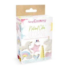 Scrapcooking Natural Powder Colour 15g - Unicorn set/3