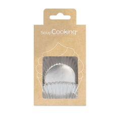Scrapcooking Bakvormpjes - Zilver pk/48 