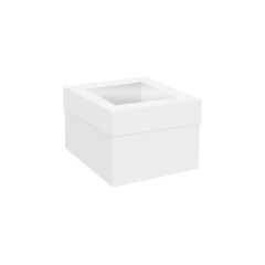Simply Making Cake Box Window White 15 x 15 x 15 cm pk/25