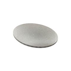 Simply Making Matt Masonite Board Round Silver Glitter 20 cm