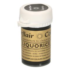 Sugarflair Paste Colour New Liquorice 25g
