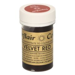 Sugarflair Paste Colour VELVET RED, 25g