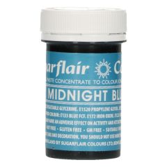 Sugarflair Pastenfarbe MIDNIGHT BLUE 25 g
