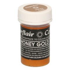 Sugarflair Paste Colour Pastel HONEY GOLD 25g